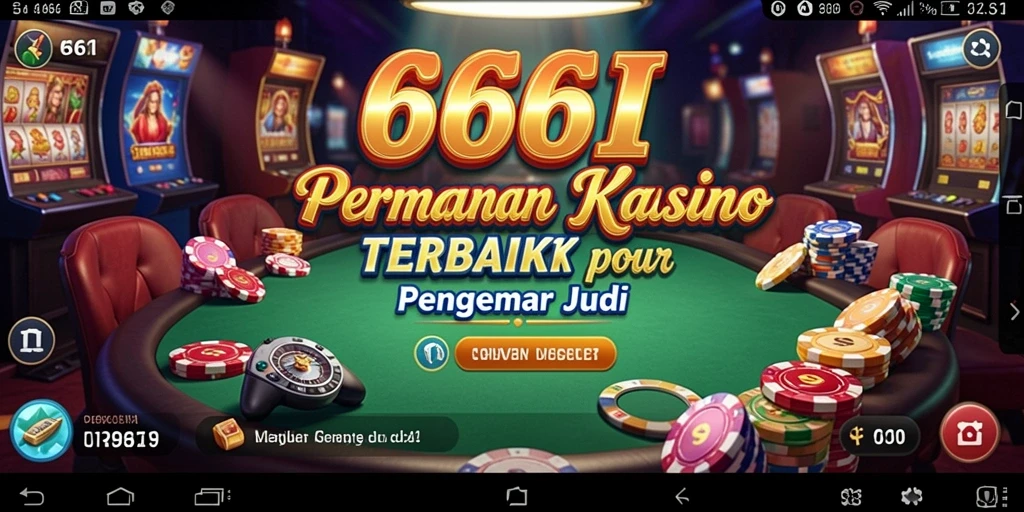 Screenshot <strong>666I</strong> menampilkan berbagai pilihan permainan kasino yang seru.