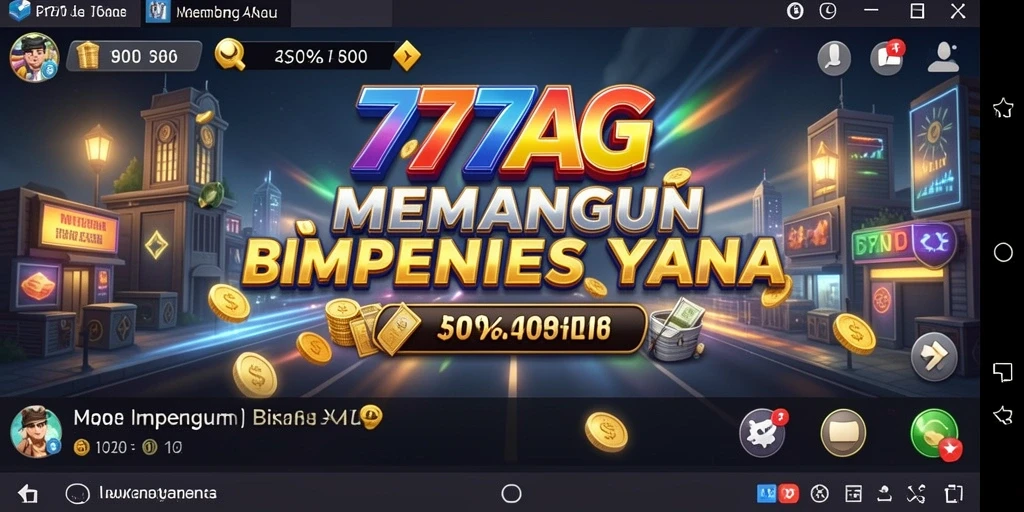 Tampilan gameplay 777AG menampilkan berbagai bisnis dan manajemen yang seru.