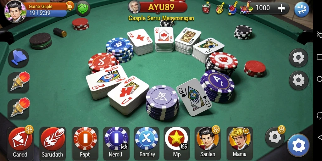 Tampilan gameplay AYU89 yang menarik dan seru.