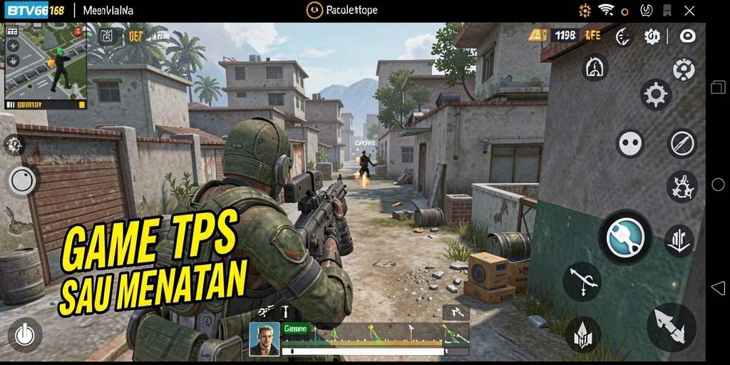 Tampilan gameplay BTV168 yang mendebarkan dan penuh aksi.