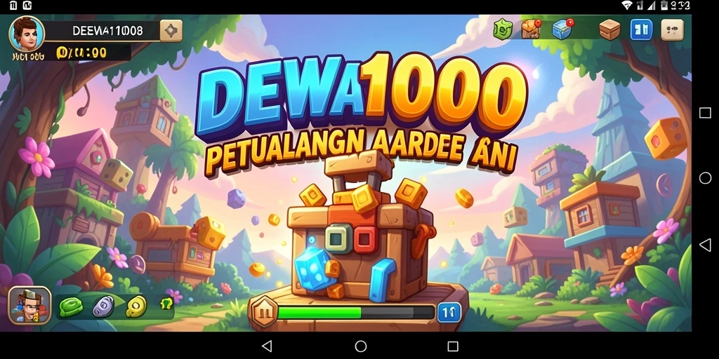 Gameplay seru dan penuh warna di DEWA1000.