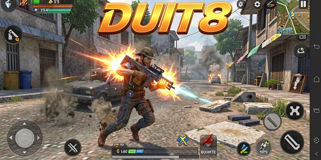 Tampilan menarik dari gameplay <strong>DUIT8</strong> yang penuh aksi.