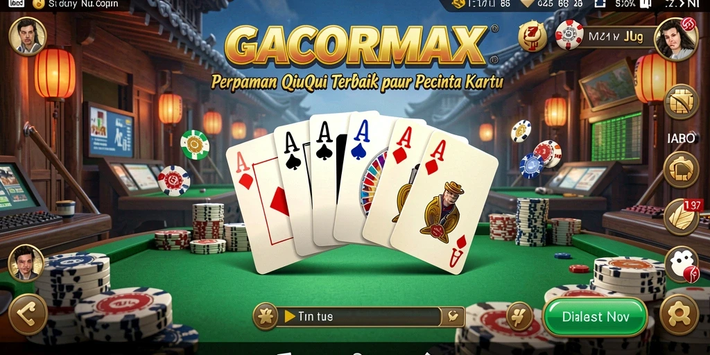 Tampilan gameplay GACORMAX yang seru dan menantang.
