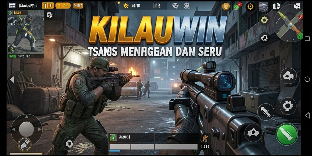 Tampilan gameplay KILAUWIN yang menegangkan dan seru.
