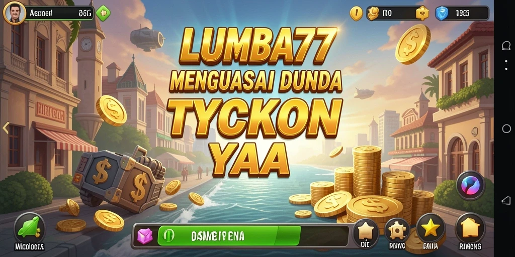 Screenshot gameplay LUMBA77 menampilkan pengalaman Tycoon yang mendebarkan.
