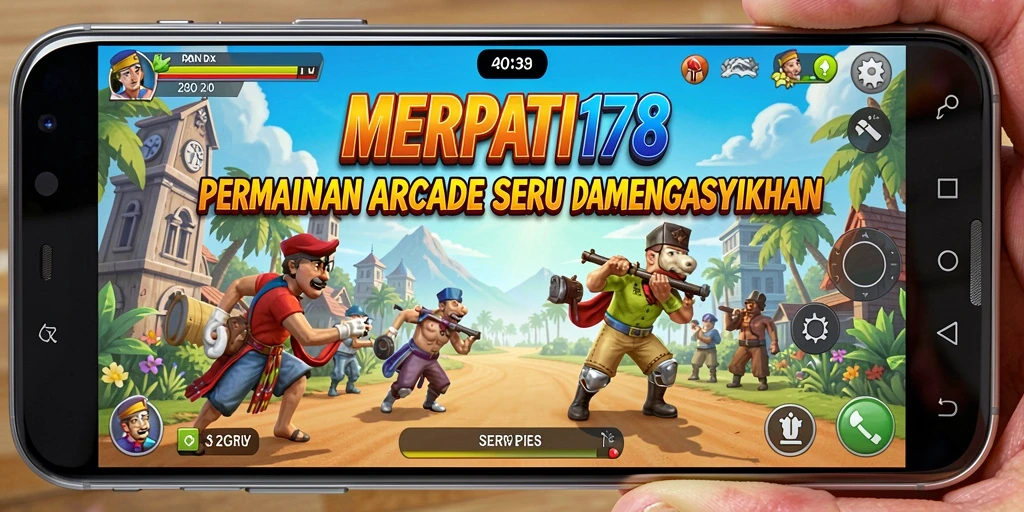Tampilan gameplay seru dari MERPATI178 yang penuh tantangan.