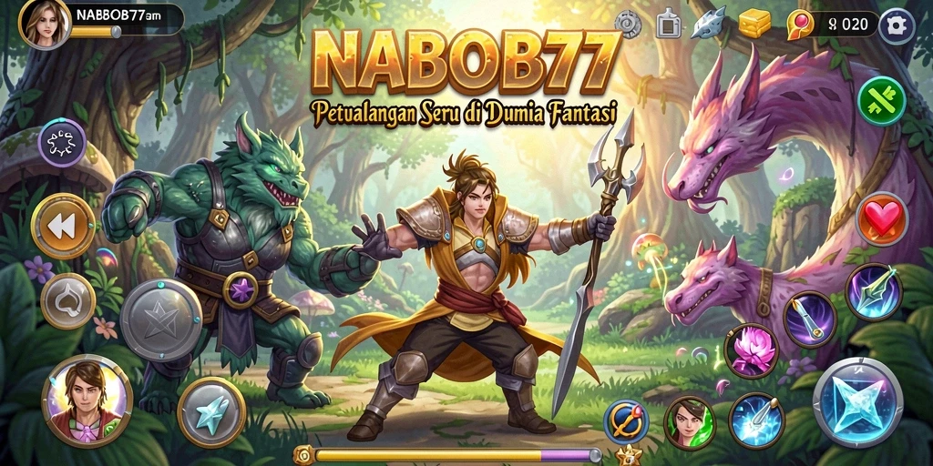 Screenshot dari gameplay <strong>NABOB77</strong> menampilkan petualangan yang mendebarkan