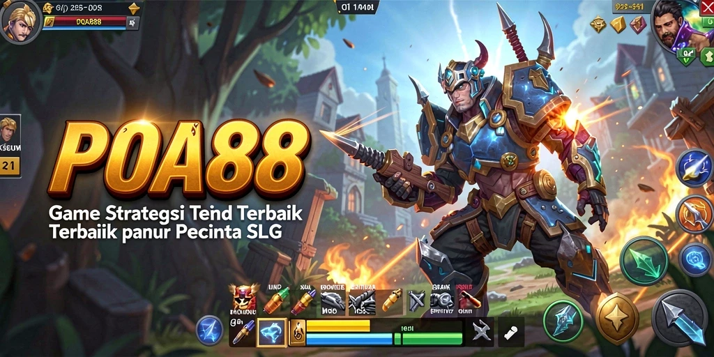 Gameplay intens dengan pertempuran strategis di POA88.