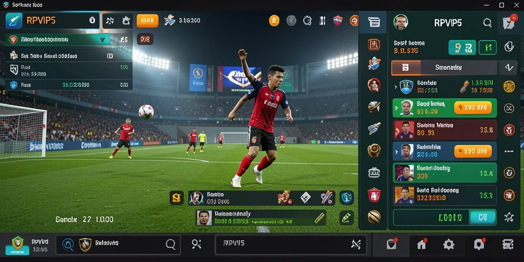 Tampilan screenshot RPVIP5 menunjukkan fitur taruhan olahraga yang menarik.