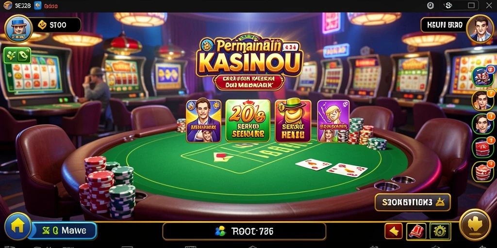 Tampilan gameplay seru di aplikasi Kasino SE328.
