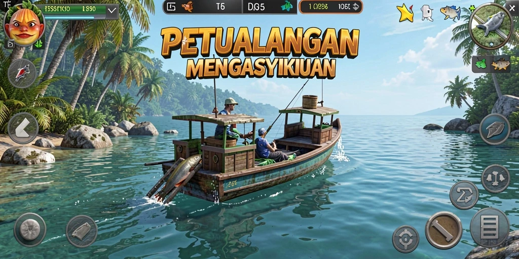 Gameplay seru dengan grafis memancing yang menawan.